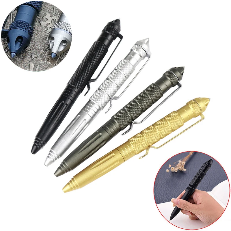 Pen Tactical Glass - Taktischer Stift zur Selbstverteidigung Multifunktionales Notfall-Überlebenswerkzeug