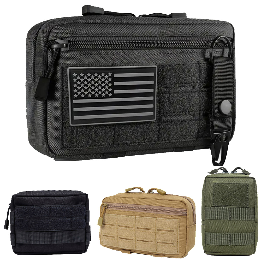 Edc Carry Accessories - MOLLE Taktische EDC-Hüfttasche Kompakte Utility-Gürteltasche Handyhalterung