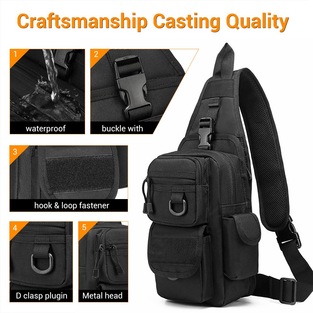 Taktische Pistolentasche, Waff – Edc Concealed Carry Sling Bag Bewertung und Preis