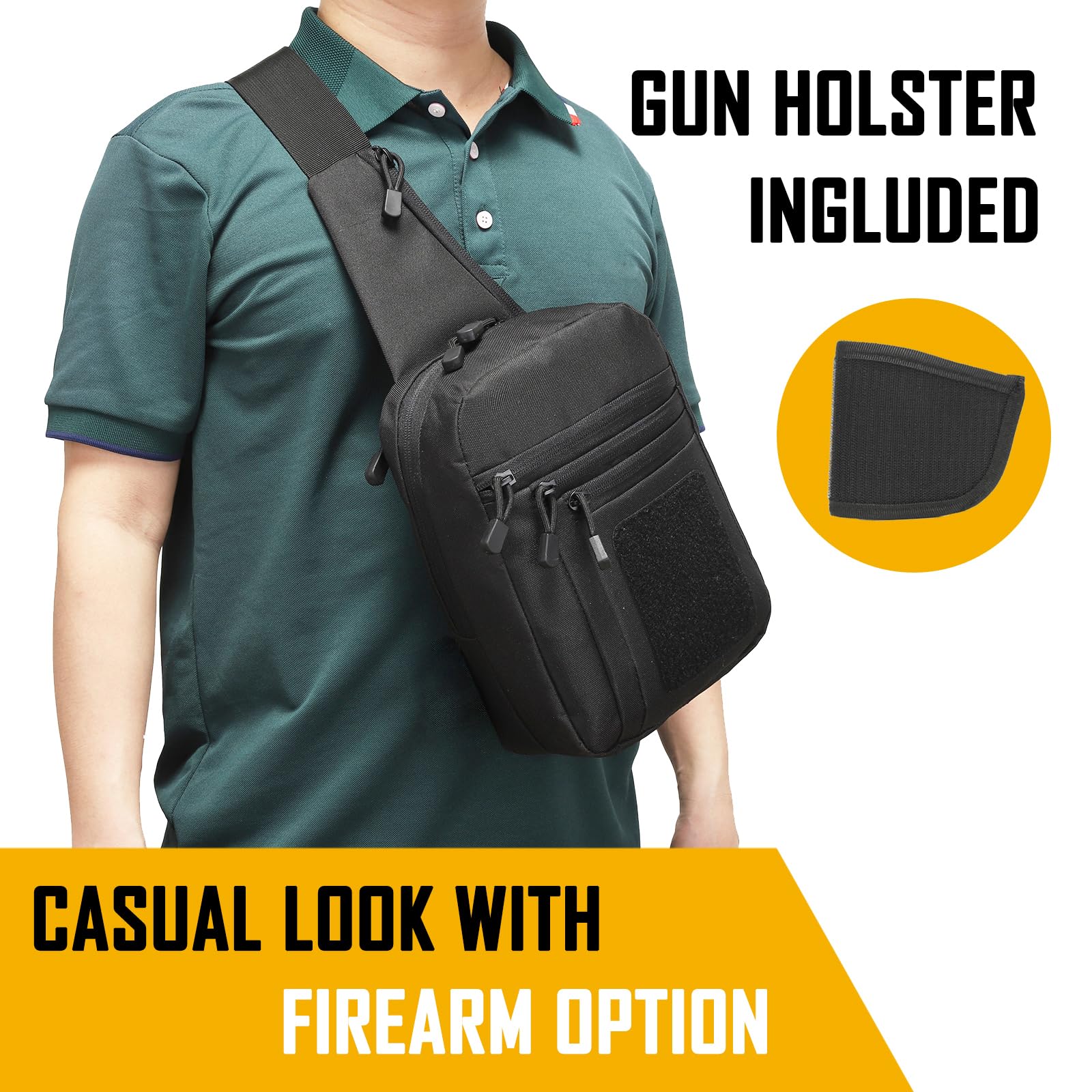 Verdeckte Tragetasche für Herr – Edc Carry Gun Bewertung und Preis