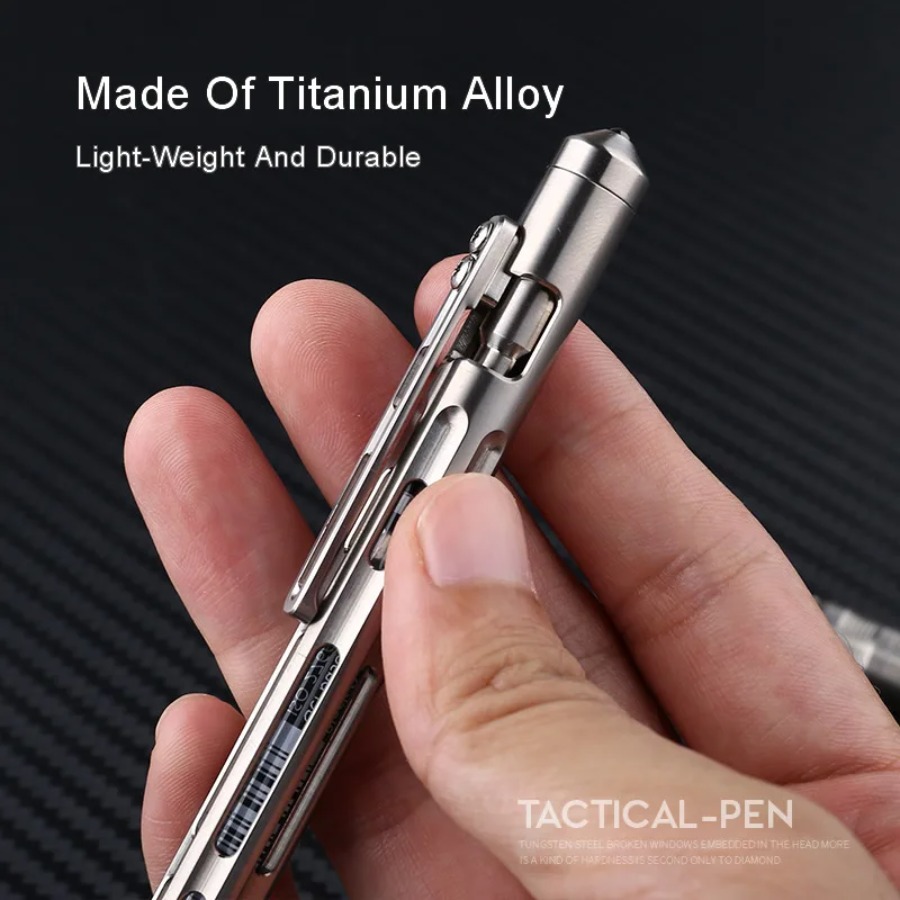 Titan 2-in-1 Taktischer Stift: – Pen Tactical Glass Bewertung und Preis
