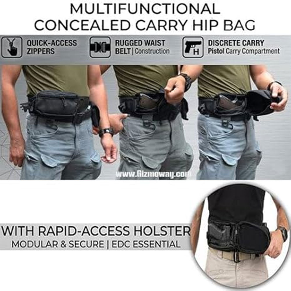 Taktische Pistolentasche, Waff – Edc Carry Gun Bewertung und Preis