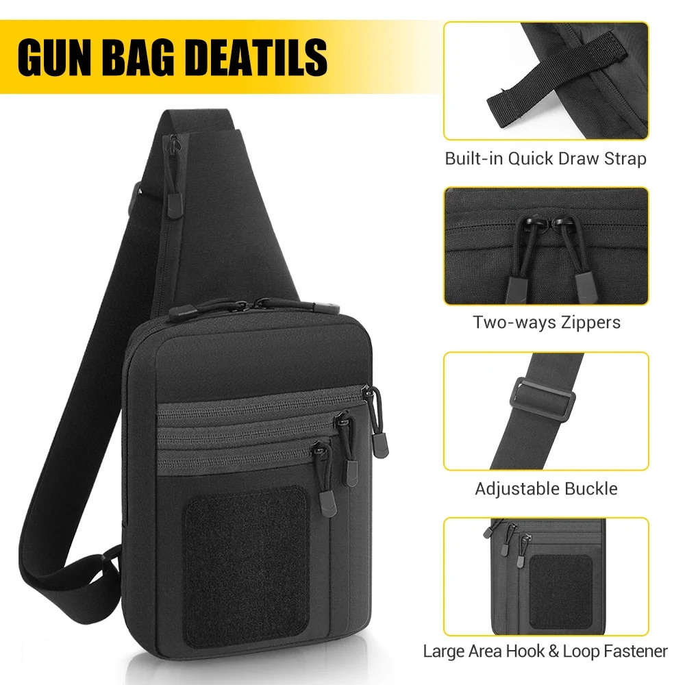 Taktische Pistolenholster für  – Edc Concealed Carry Sling Bag Bewertung und Preis