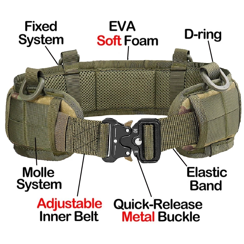 Taktischer Nylon-Gürtel mit Sc – Edc Concealed Carry Belt Bewertung und Preis