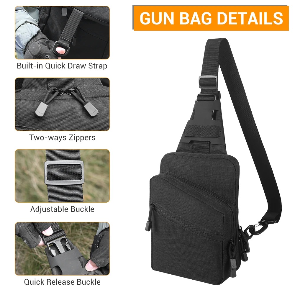 Taktische Pistolen-Tasche Verd – Edc Carry Gun Bewertung und Preis