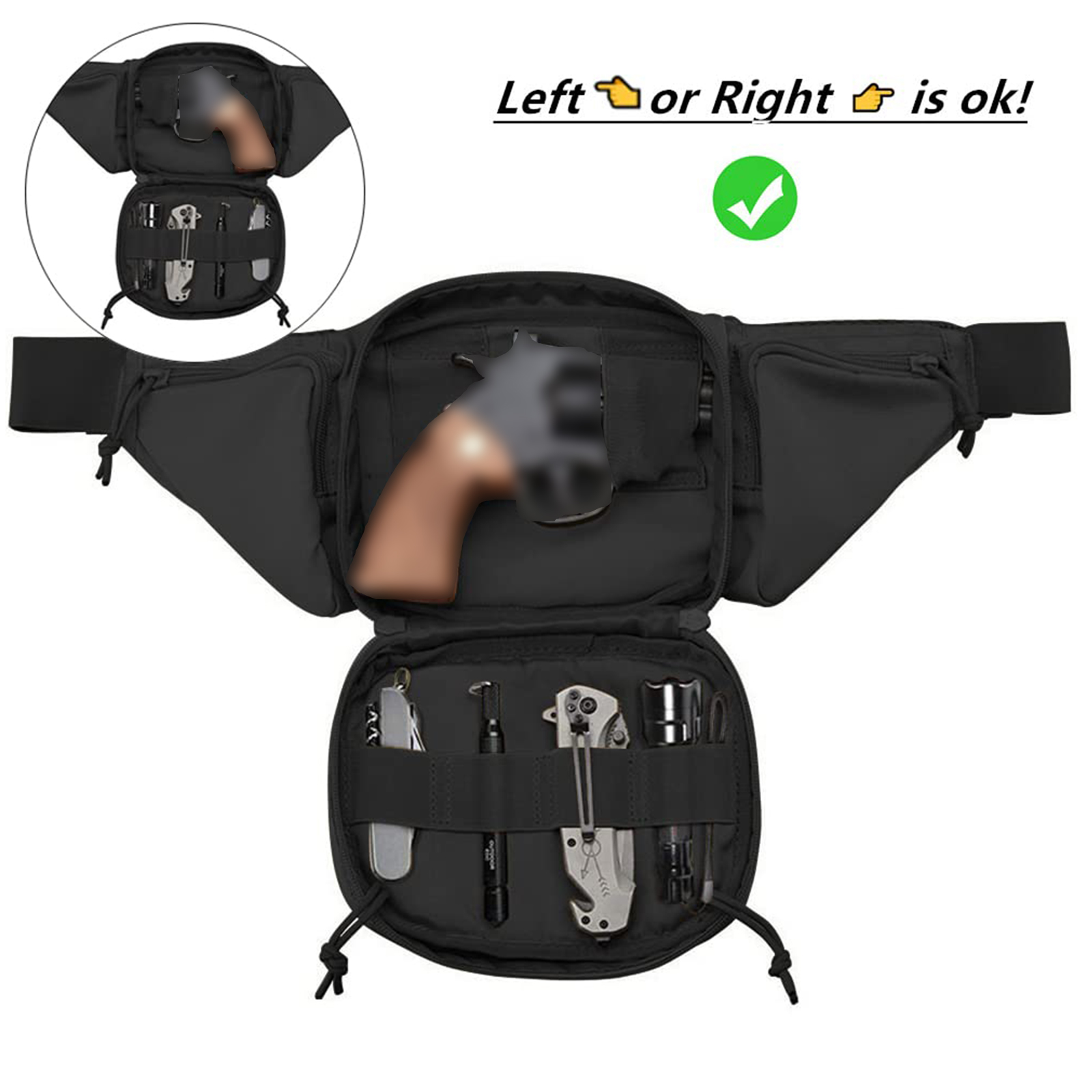 Taktische Gürteltasche, Pistol – Edc Carry Gun Bewertung und Preis